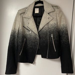 Gap ombre Moto Jacket in sz S